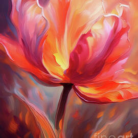 Pink Tulip by Macro Abundance