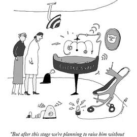 Planning To Raise Him Without Technology by Liana Finck