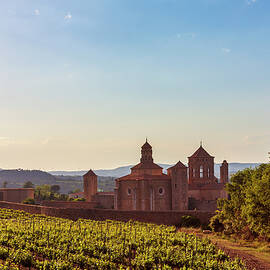 Poblet Monastery and landscape, Catalonia, Spain by Tatiana Travelways