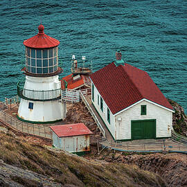 Point Reyes Lighthouse Closeup, California by Abbie Warnock