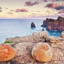 Ponta de Sao Lourenco sunset, Madeira, Portugal by Neale And Judith Clark