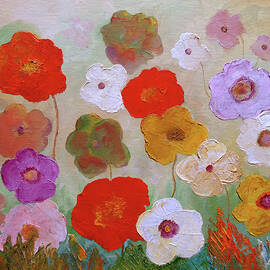 Poppies At Noon by Angeles M Pomata