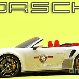 Porsche -  911 Turbo S classic car by Stefano Senise