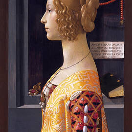 Portrait of Giovanna Tornabuoni by Domenico Ghirlandaio by The Luxury Art Collection