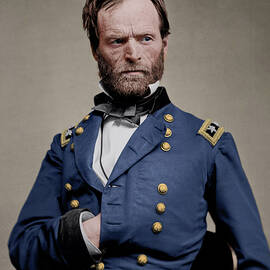 Portrait, William T. Sherman, Major General by American Landscapes