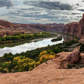 Potash Road Reflection by Dan Norris