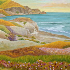 Prairie By The Sea by Angeles M Pomata