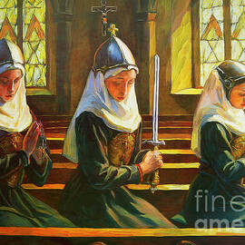 Prayer Warriors by Macro Abundance