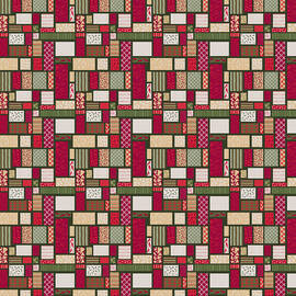 Present Patterns for the Holidays - Christmas Colorway by Snow Iris Studio