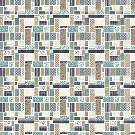 Present Patterns for the Holidays - Creamy Colorway by Snow Iris Studio