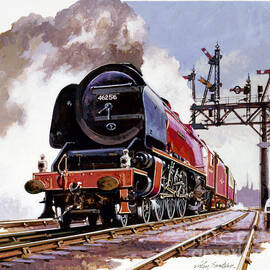 Princess Coronation Class Locomotive by John Swatsley