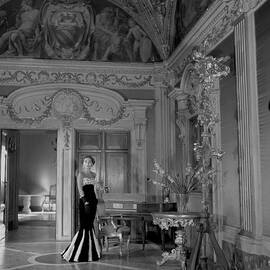 Princess del Drago in the Palazzo Orsini by Clifford Coffin