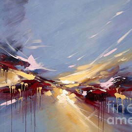 Psalm 23 6. The Pursuit. Modern Christian Wall Art, Comfort Gift by Mark Lawrence