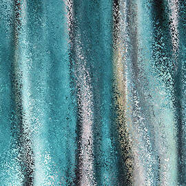 Psalm 77 17. Let His Glory Resound. Abstract Christian Wall Art by Mark Lawrence