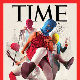 Pussy Riot, 2012 by Illustration by Neil Jamieson for TIME