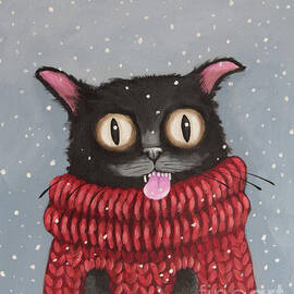 Red Sweater by Lucia Stewart