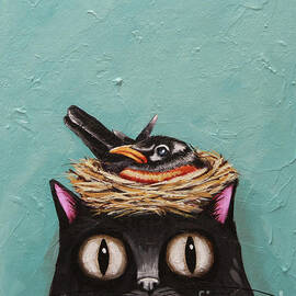 Nest head by Lucia Stewart