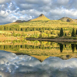 March 2020 Quiet lake by Alain Zarinelli