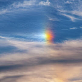 rainbow eye in the sky by Flees Photos