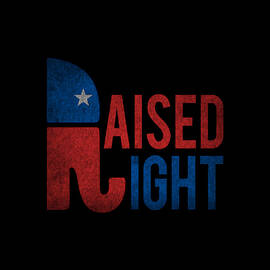 Raised Right Retro Republican by Flippin Sweet Gear
