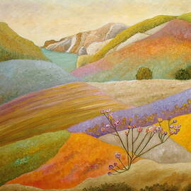 Rambling Through The Blooming Valley by Angeles M Pomata