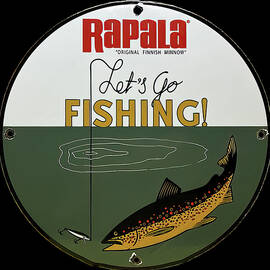 Rapala fishing lures Vintage sign by Flees Photos