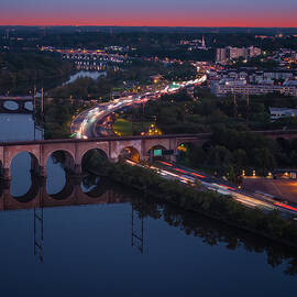 Raritan River New Brunswick NJ  by Susan Candelario