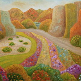 Red Buttes Walk by Angeles M Pomata