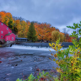 Red Mill in the Fall by Penny Polakoff