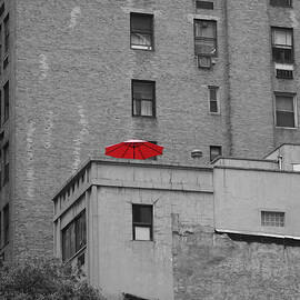 Red Parasol NYC by Richard Reeve