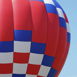 Red White and Balloon by Richard Reeve