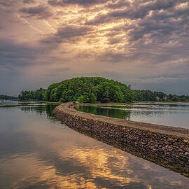 Reflections at Barrel Mill Pond by Penny Polakoff