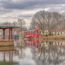 Reflections at Coopers Pond by Penny Polakoff