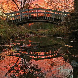 Reflections of an Autumn Sunrise by Greg Lane