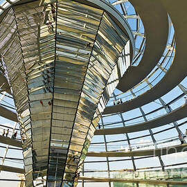 Reichstag glass dome, Berlin, Germany by Neale And Judith Clark