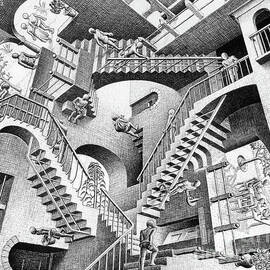 Relativity by MC Escher