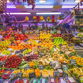 Remember the colors of Boqueria in Barsa by Stefano Senise