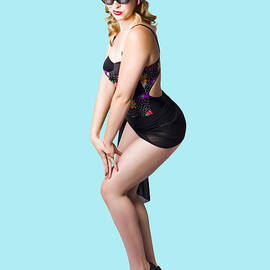Retro swimwear pinup by Jorgo Photography