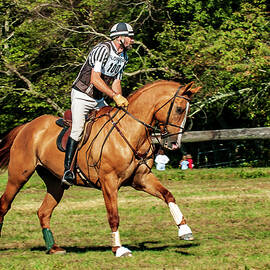 Rider in a horse show in Medford, NJ by Louis Dallara