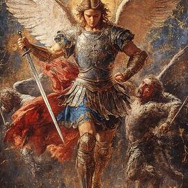 Right Hand of God - Saint Michael the Archangel - Catholic Fine