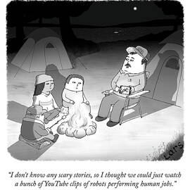 Robots Performing Human Jobs by Lars Kenseth