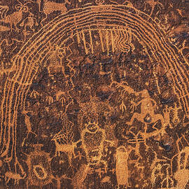 Rochester Petroglyph Panel, Utah by Abbie Matthews