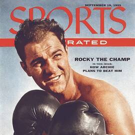 Rocky Marciano, Heavyweight Boxing Sports Illustrated Cover by Sports Illustrated