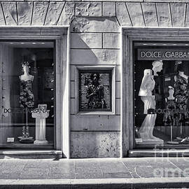 Rome Bw - Dolce and Gabbana Store in Via dei Condotti by Stefano Senise