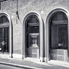 Rome Bw - Tiffany Store in Via dei Condotti by Stefano Senise