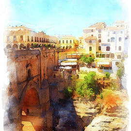 Ronda, Spain - 05 by AM FineArtPrints