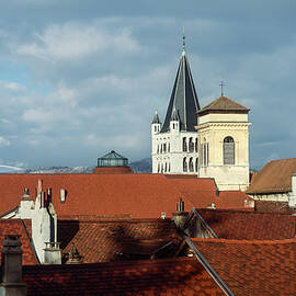Roofs of Annecy by Steven Nelson