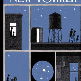 Rooftop Astronomy by Tom Gauld