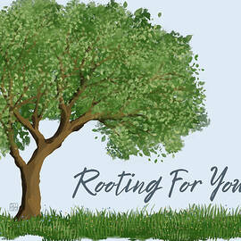 Rooting For You Art for Chronic Illness by Snow Iris Studio