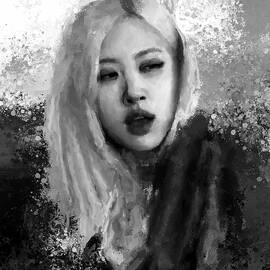 ROSE BLACKPINK, APT BW by Gradify Creations